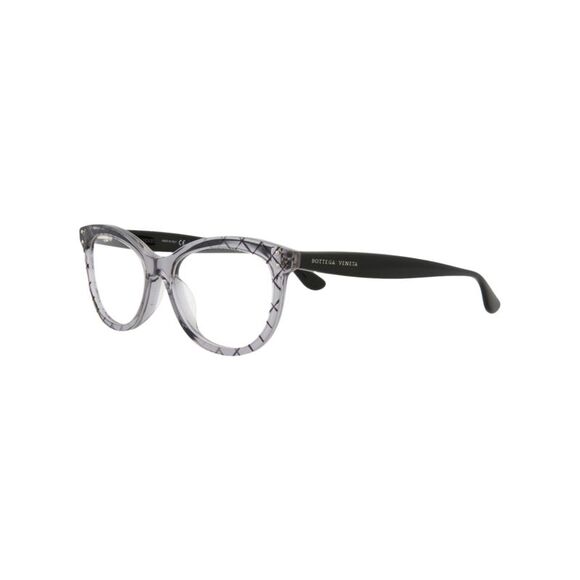 Bottega Veneta Cat Eye-Frame Acetate Optical Frames Grey Womens